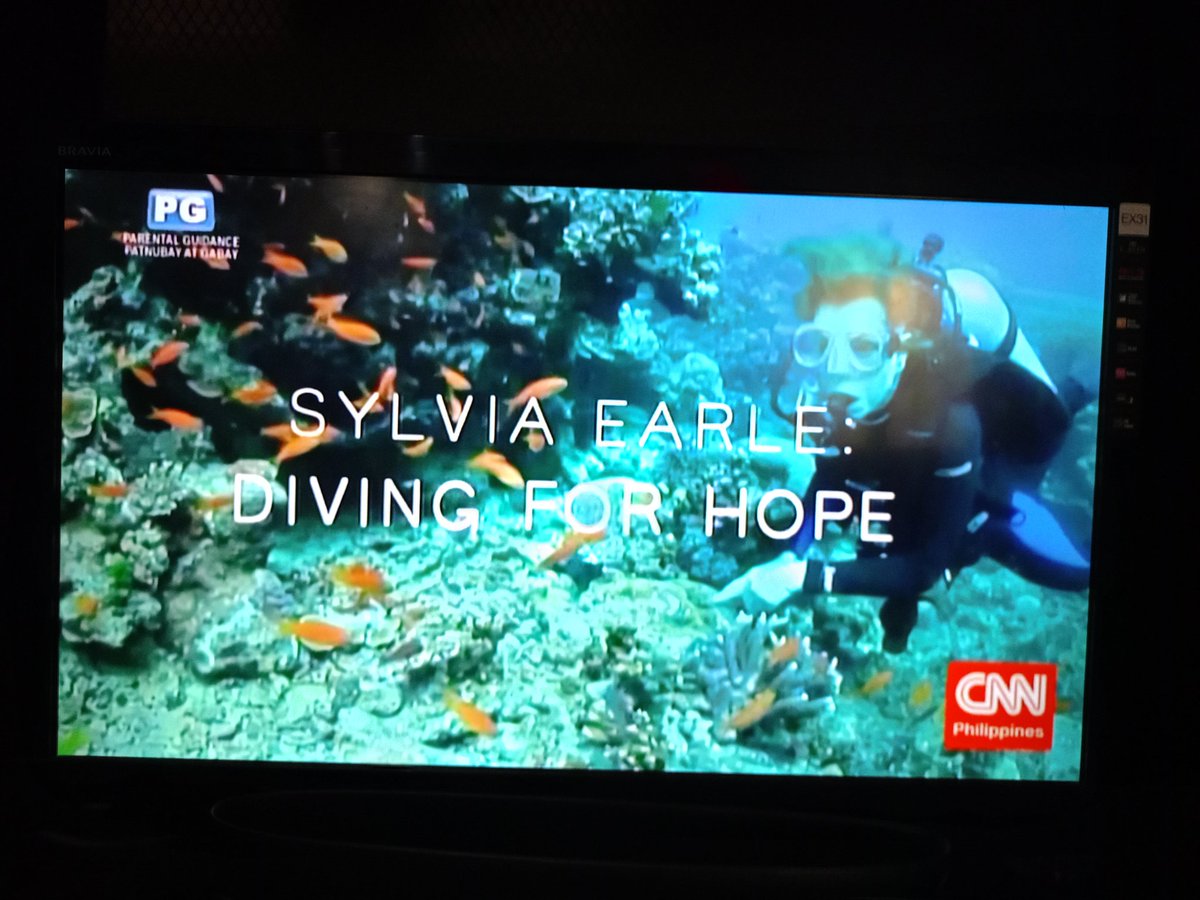 NW #CallToEarth : Sylvia Earle - Diving For Hope 
@cnni @cnnasiapr @cnnphilippines #CNNPhilippines