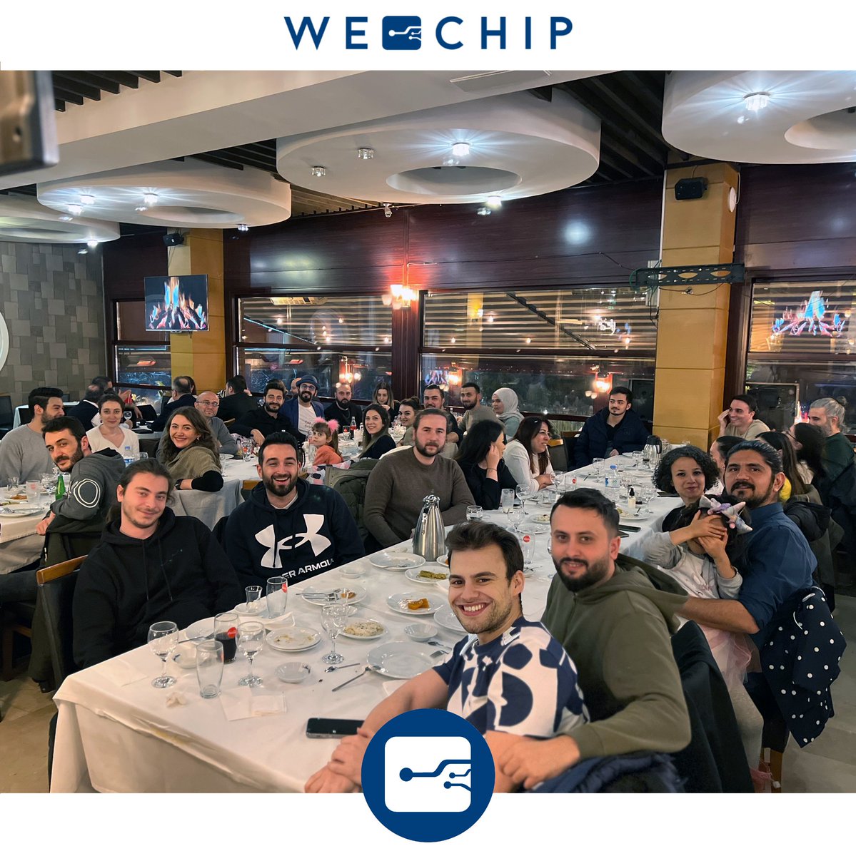 WeChipTech's tweet photo. Wechip ailesi olarak geleneksel iftar yemeğimizde buluştuk! 🌙 📸
#wechip #payment #fintech #ramadan https://t.co/d8nVINphqV