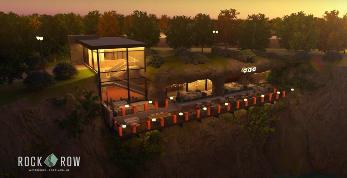 jclmorgan's tweet photo. Feel like this design for a cliffside restaurant overlooking the quarry in Westbrook isn't getting enough attention. 👀
#mefood https://t.co/KUMkkCqynJ