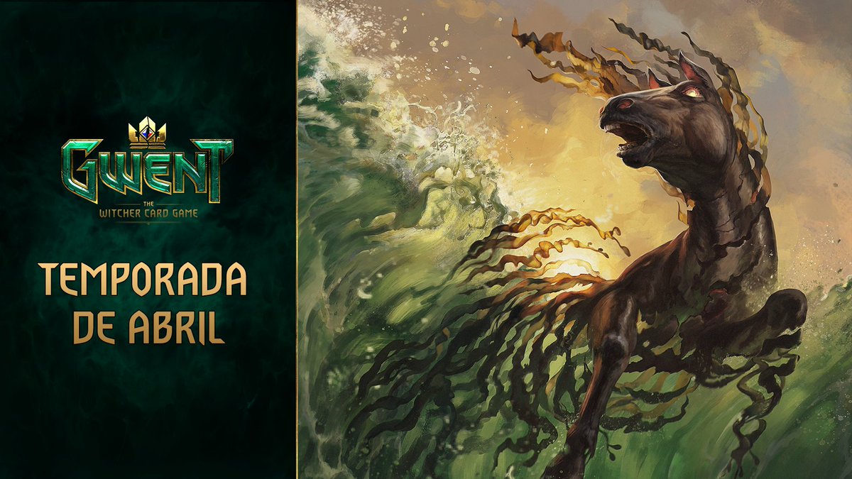 A Temporada de Abril começou e trouxe 24 novas cartas com ela, além do retorno dos eventos de Aniversário de Ciri e Yennefer e muito mais!

Confira todos os detalhes e os modos de temporada em gwent.ly/m2AjgeZ