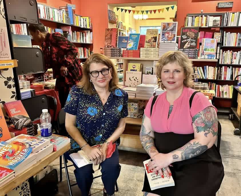 endoevents's tweet photo. Last night #Toronto showed up!  What a great opportunity to meet and hear from @traceylindeman about her book BLEED: Destroying Myths and Misogyny in #Endometriosis Care. Thank you to @lizrenzetti for moderating. “When the system fails…burn it down”. @ecwpress @typebooks https://t.co/eIBdDzkwqK