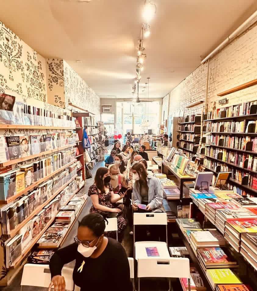 endoevents's tweet photo. Last night #Toronto showed up!  What a great opportunity to meet and hear from @traceylindeman about her book BLEED: Destroying Myths and Misogyny in #Endometriosis Care. Thank you to @lizrenzetti for moderating. “When the system fails…burn it down”. @ecwpress @typebooks https://t.co/eIBdDzkwqK