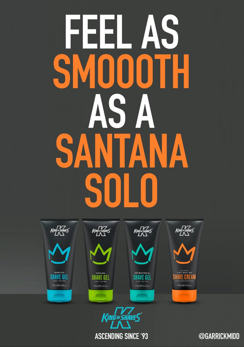 GarrickMidd's tweet photo. Great playlist!
@KingofShaves

Celebrating 30 years of effortless style. #ShaveHappyBirthday
@OneMinuteBriefs

https://t.co/948OQOHHz5 - Smooth by Santan and Rob Thomas is a banger! https://t.co/4fnRP84uZp