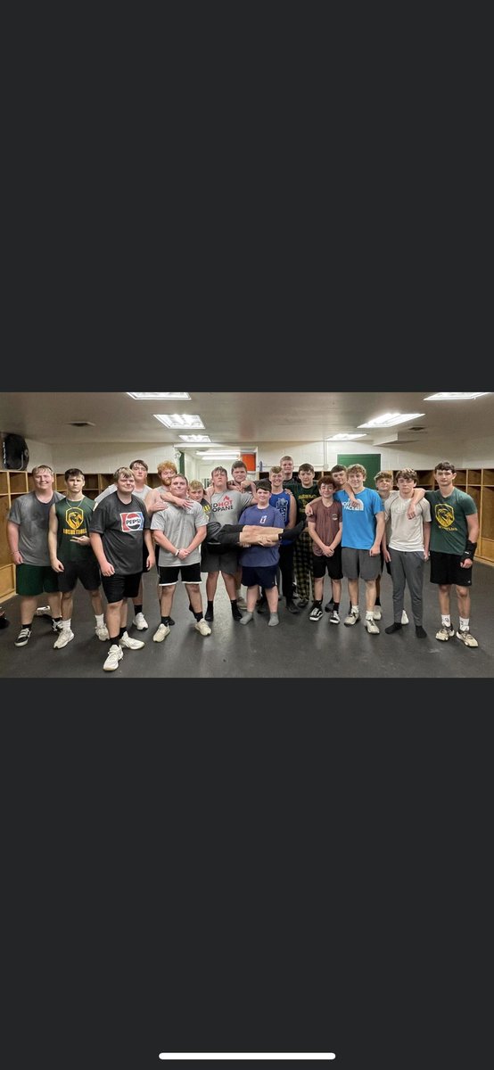 FootballPlains's tweet photo. Our 6am “No Excuse Crew” update: We had 20 athletes in attendance on Tuesday and 19 on Thursday. These kids are hungry and it shows. Hats off to everyone getting 60 minutes of development in before their day begins.
@Coach__Cahill @MPGoldenEagles @Mr_Eisler 
#BeatWestfall https://t.co/cHviu9FtF7