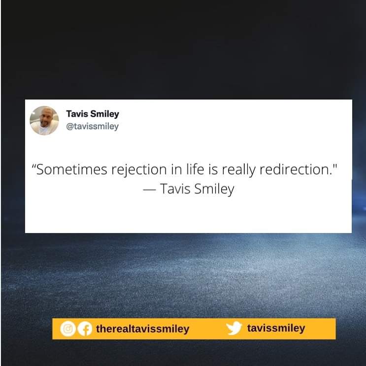 WordsOfVision's tweet photo. "Sometimes rejection in life is really redirection." ~@tavissmiley, CEO of @kbla1580
#TeamTavis
#PreacherOfGod
#GreatMan
#GIANTamongMen
#ServantLeader
#SwaggerWithNoStagger
#Tavisology
#KeepTheFaith
#Fire🔥 https://t.co/4PE0diiit9