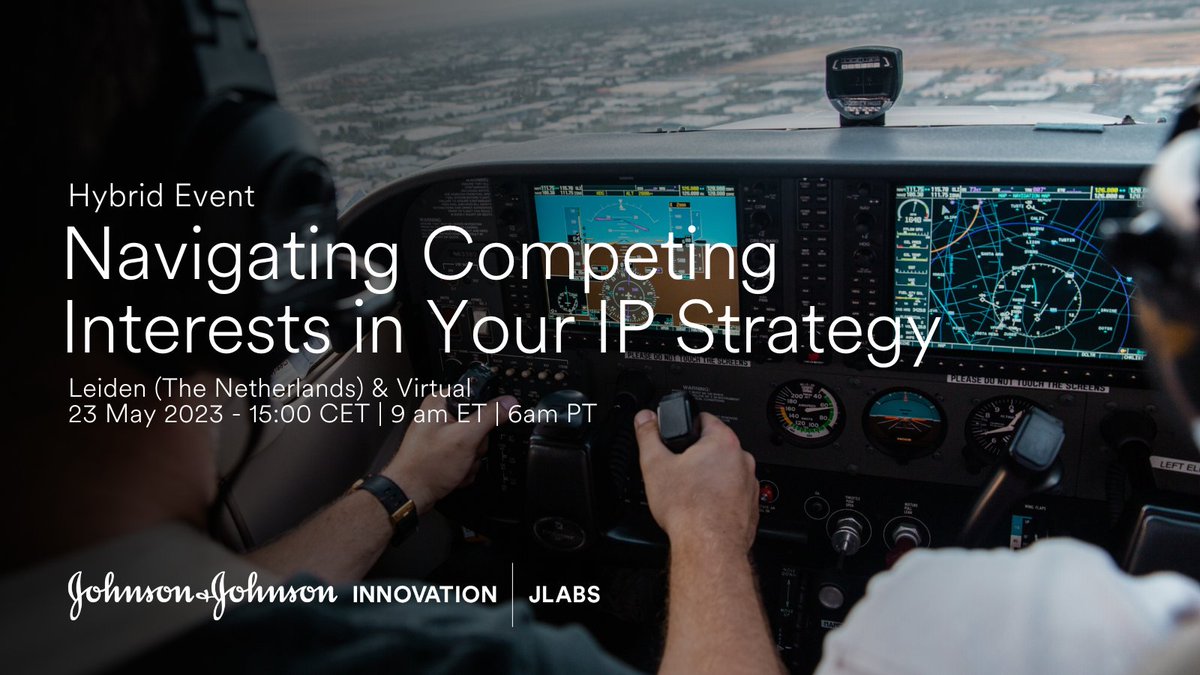 JLABS's tweet photo. Your IP strategy may influence opportunities for collaboration. How do you balance the common good of the project with your own interests? Join the hybrid program as different stakeholders share their insights.
 
#Lifesciences #startups can register here: https://t.co/LI7eA2kFTP https://t.co/nz8DPQDfAD