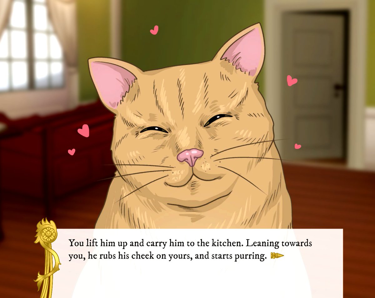 tidvis_games's tweet photo. Have you remembered to pet your cat today? They deserve some love! 📷

#vn #visualnovel #thewidowsboutique #cat #petthecat #meow https://t.co/cNgjpwjapM