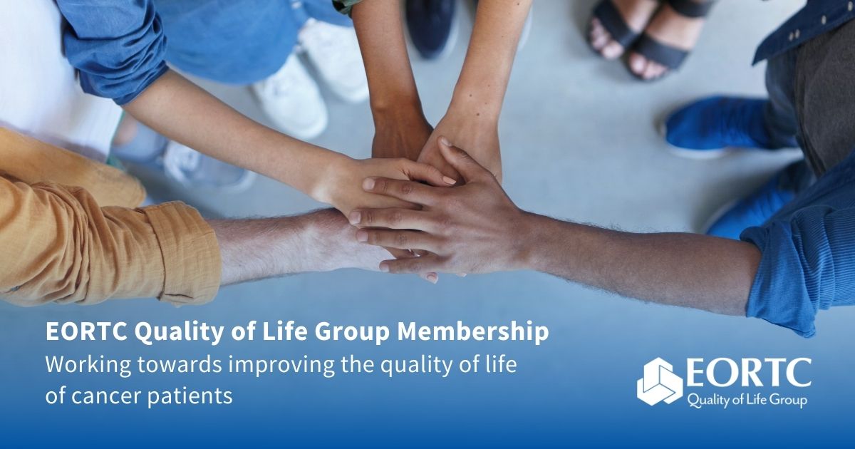 EORTC_QLG's tweet photo. Are you passionate about improving the #QualityofLife (QoL) of cancer patients? Join the @EORTC QoL Group and contribute to the development of QoL assessment tools for cancer patients and survivors! 

Learn how to become a member 👇
https://t.co/O7NjMDtEvu

#GivingVoice2Patients https://t.co/4bDcQDr1iK