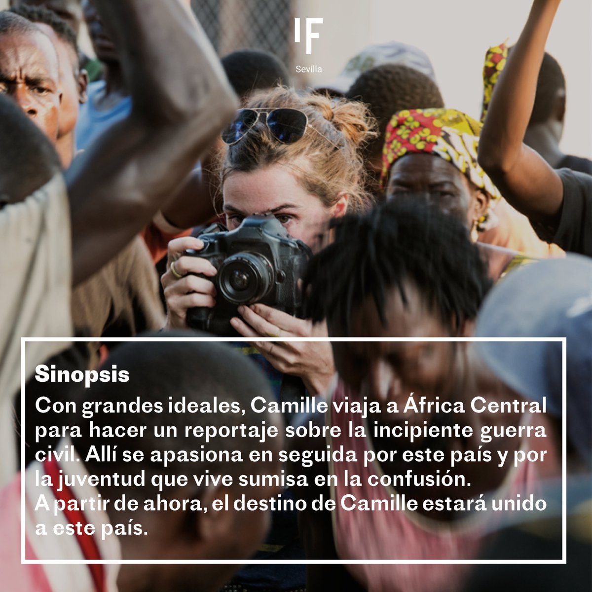 Achtungmag's tweet photo. Primer Plano - 2ª Edición - Día Internacional de la Mujer

#Camille de Boris Lojkine #BorisLojkine

con Ana Palacios @apalaciosrubio #Periodista #fotógrafa #documental

@france_espagne @filmoandalucia @SevillaIf @CordobaESP @ayuncordoba_es https://t.co/Ozd2Vm3UUH