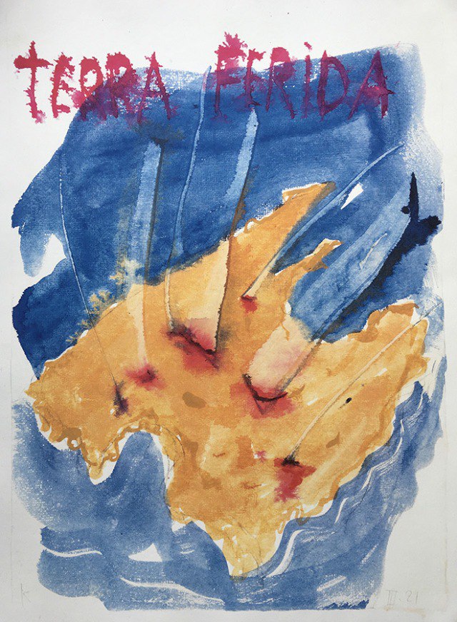 Idò sí, Terraferida fa un téntol, moltes gràcies per tant de suport. Una Mallorca més verda, justa i digna és possible, però no per aquest camí. Trobareu els motius aquí terraferida.cat/2023/04/13/ter… Imatge de Miquel Barceló.