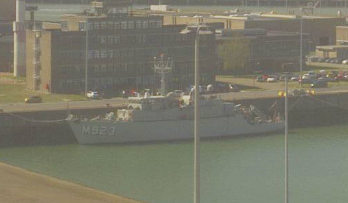 WarshipCam's tweet photo. Belgian Navy Tripartite-class minehunter BNS Narcis (M923) in Zeebrugge, Belgium - April 13, 2023 #bnsnarcis #m923
SRC: webcam https://t.co/WR00Gpyw5t