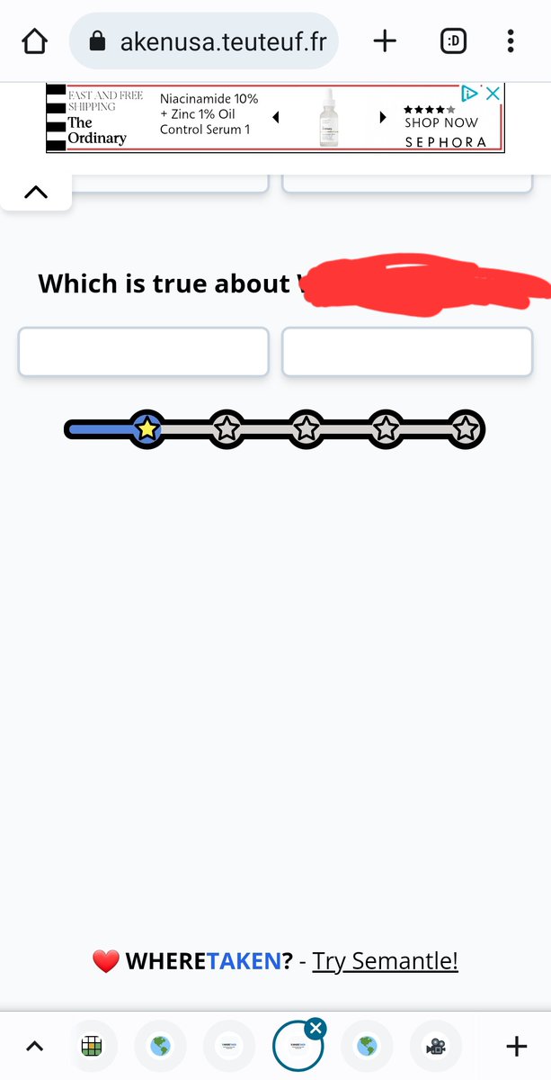 LadyLimps's tweet photo. @wheretakengame I think y'all have a glitch today. This is on the state one. I blocked out the name to not spoil https://t.co/2789fbWefi