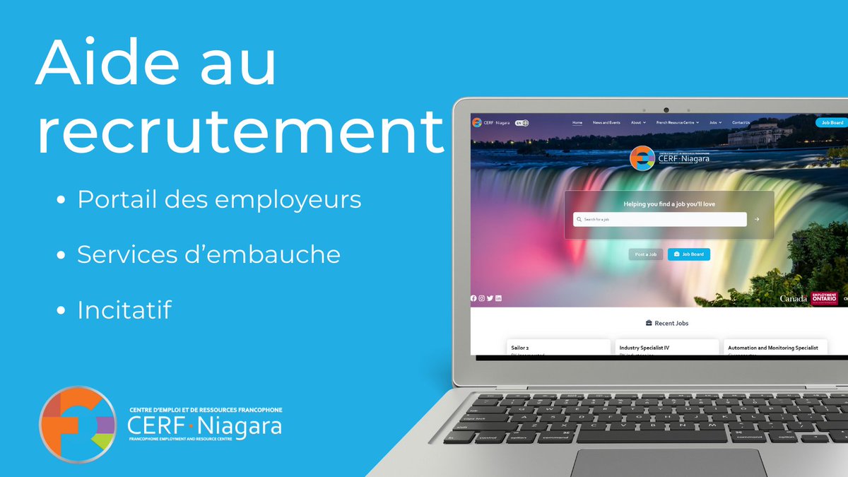 CERFNiagara's tweet photo. Comme nous l'avons mentionné la semaine dernière, nous avons lancé notre nouveau site web! N'hésitez pas à suivre le lien pour en savoir plus et si vous avez des questions, n'hésitez pas à nous rendre visite au bureau ou à nous appeler(905-714-1480)! https://t.co/rqoBBqcRop
