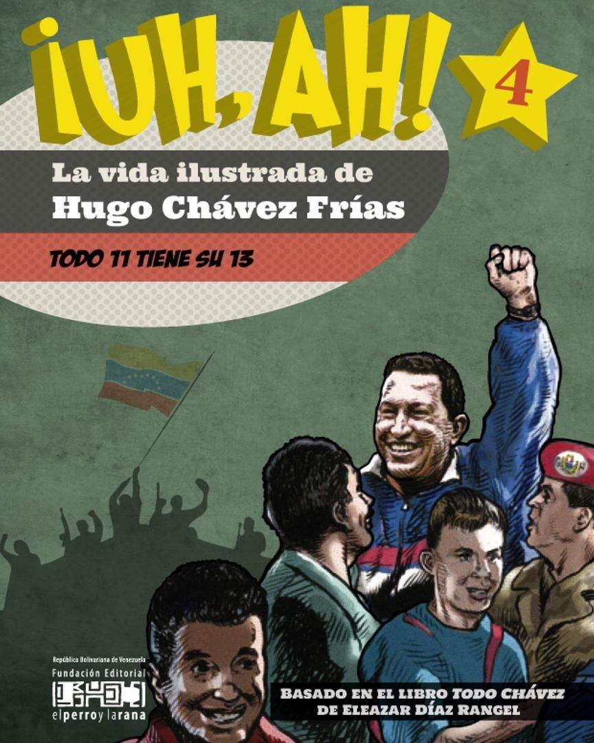 PACLAENTRADAGNB's tweet photo. #13ABR23 || ¡UH, AH! LA VIDA ILUSTRADA DE NUESTRO COMANDANTE SUPREMO Y ETERNO HUGO CHÁVEZ. LO PUEDES DESCARGAR EN EL PERFÍL DE #MIPPCI
#RebeliónCivicoMilitar #PuebloYFANBUnidadyLealtad https://t.co/EVlTYz9dbP