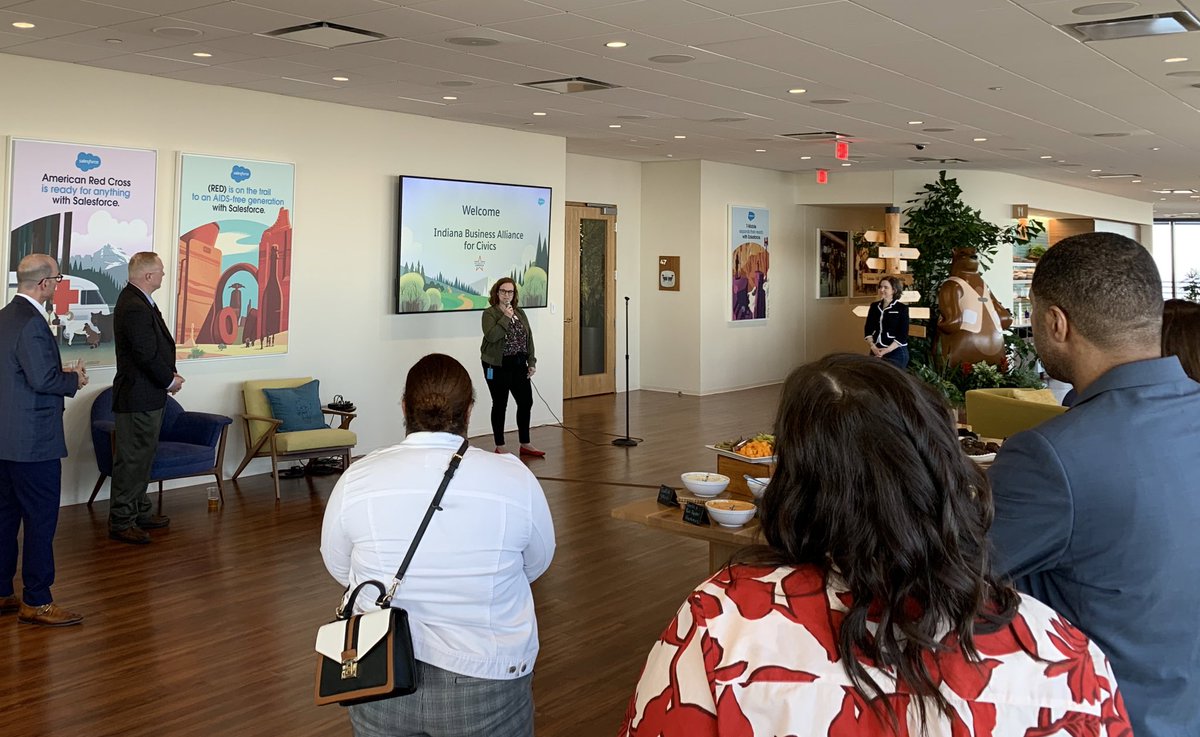 hurt vonnegut (@andreamwatts) on Twitter photo 🗳️ What a treat to hang out with my friends at @Salesforce as we welcomed <a href="/bfamericaus/">Business for America ☆</a> to Indiana last night. They believe that the #business community can set a positive example for #civicengagement. Indiana has some of the nation’s most restrictive voting laws & our turnout 🗳️ What a treat to hang out with my friends at @Salesforce as we welcomed <a href="/bfamericaus/">Business for America ☆</a> to Indiana last night. They believe that the #business community can set a positive example for #civicengagement. Indiana has some of the nation’s most restrictive voting laws & our turnout