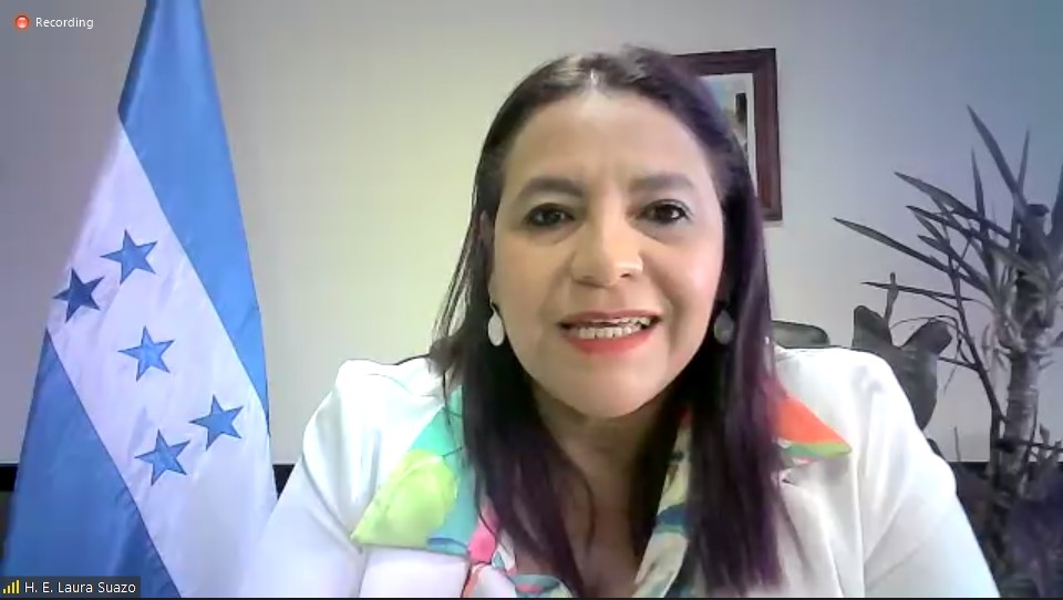 FAOSocioEcon's tweet photo. #HappeningNow Launch 🆕@FAO report Status of Women in Agrifood Systems

@LauraSuazoT Minister Agriculture Honduras 🇭🇳: We welcome this 📘 We're convinced countries have a role to play in 📈 investments for women in agriculture &amp; access to financing &amp; technology

#LetsGrowEquality https://t.co/boZLxZ7Kaq