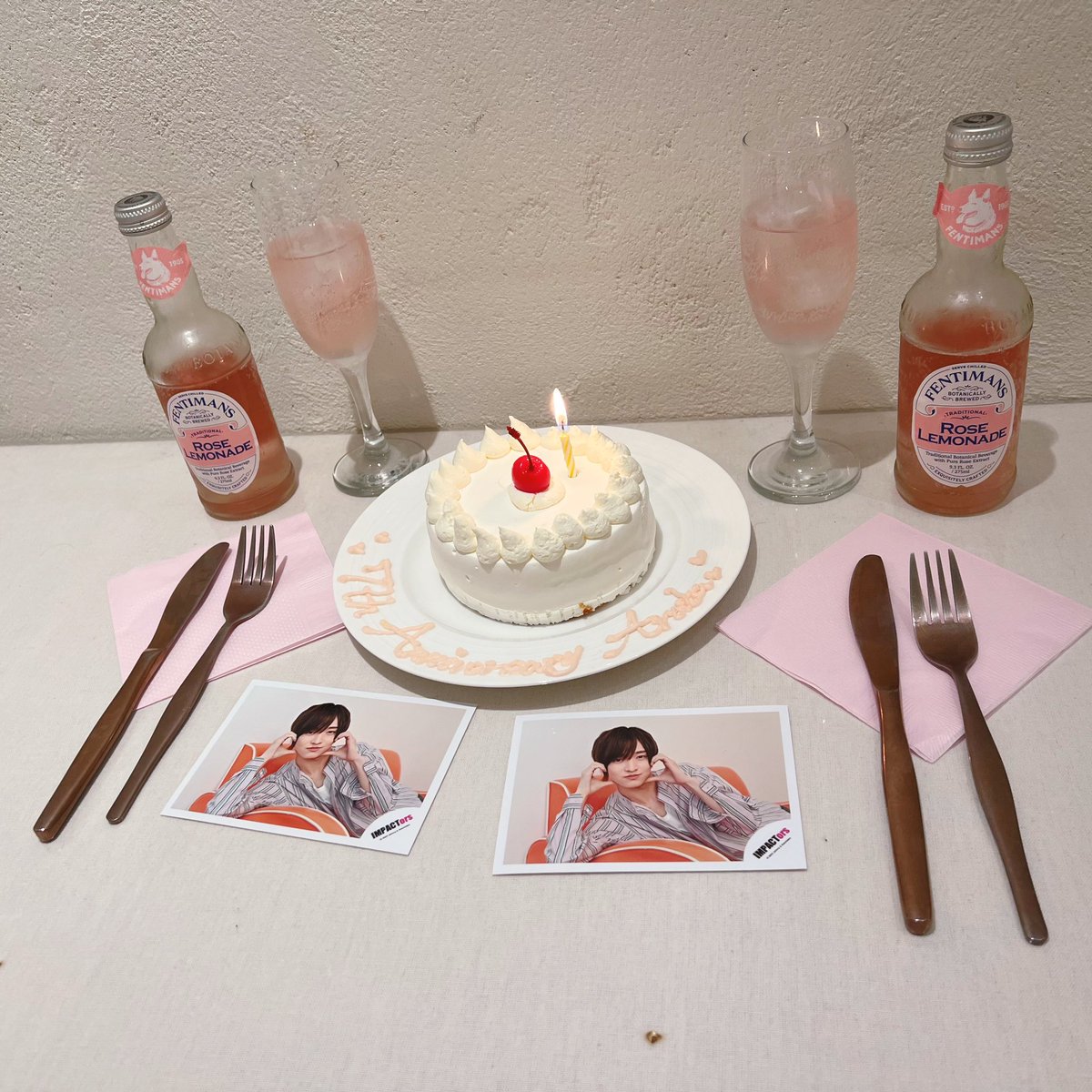_aratachan's tweet photo. 佐藤新くん入所7周年おめでとうございます💐💞

「僕この7人が大好きなんですよ」
「みんなで叶える7人をこれからもよろしくお願いします」

IMPACTorsが大好きな新くんが大好きです！
PINKyになれて幸せです。いつもありがとう🌸🫶

#佐藤新入所7周年 #佐藤新入所日 https://t.co/SU2oLdF17K