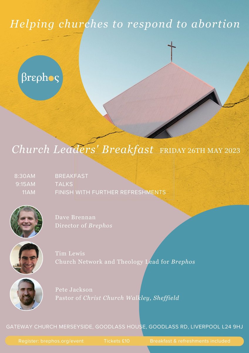 BrephosUK's tweet photo. CHURCH LEADERS

Liverpool Breakfast event, May 26th: registration is now open.

Spread the word!

https://t.co/hldHBjlaCw https://t.co/ilpZFm9rLF