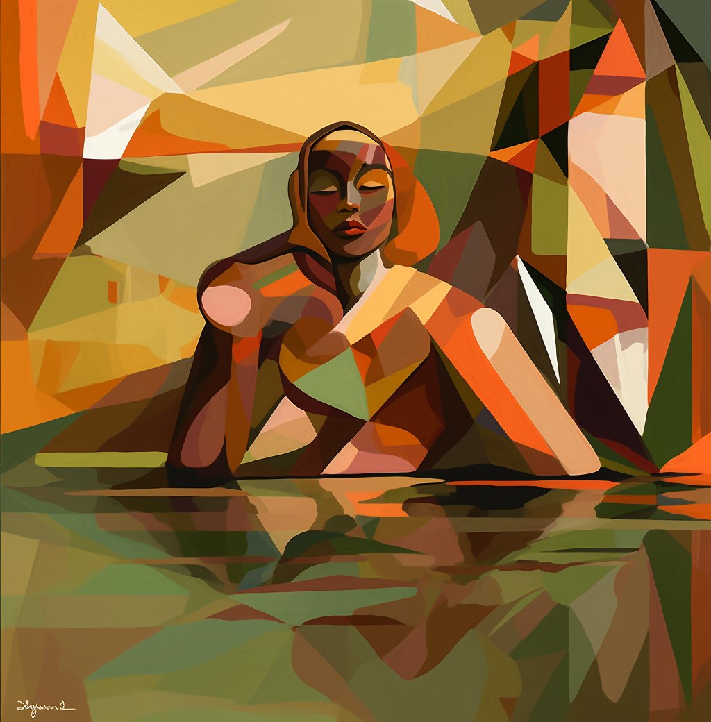 theawkwardoneOG's tweet photo. "And on the fourth day, she rested."

AI Abstract, geometric art.

Experiment #5 #InSearchOfMyStyle
#LearningAIArt 

.
*f e e d b a c k     w e l c o m e* https://t.co/dBgjnOz4iC