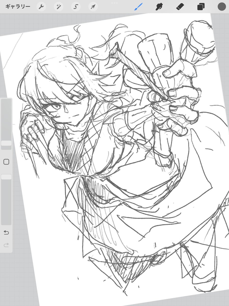 今日の落書き
東方 パルスィ 
