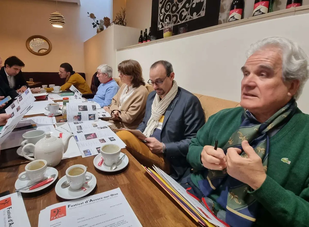 jfbenon's tweet photo. #valdoise / #Ceevo95 / #FaClub / #FestivalAuvers : Participation du CEEVO au Comité Pilote du "Fa Club", pour la mobilisation des entreprises du Val d'Oise qui soutiennent par des actions de Mécénat les projets du Festival musical d'Auvers-sur-Oise - https://t.co/Xl4hBfGR9h https://t.co/9IWZXqo5GC
