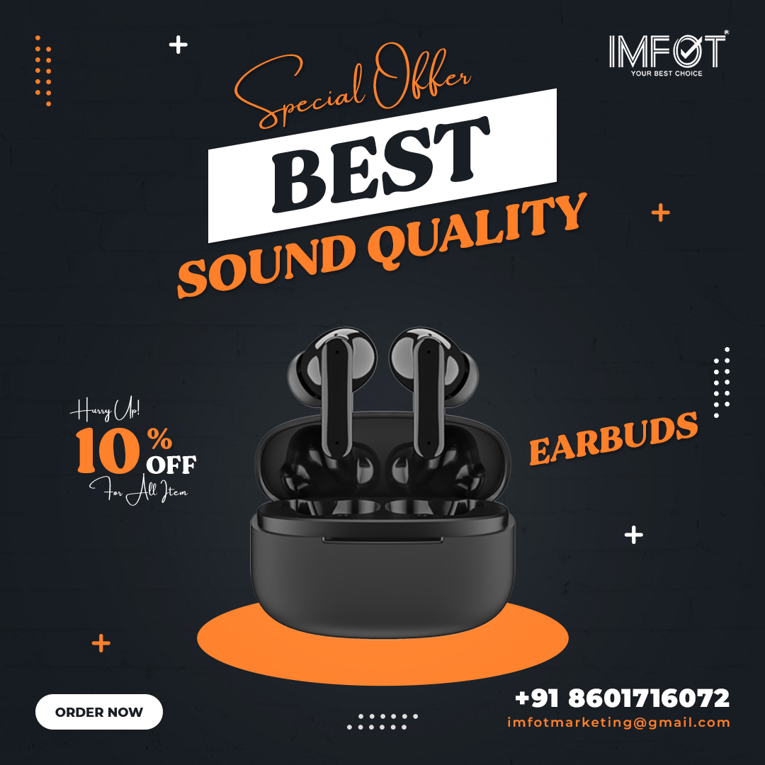 imfot_'s tweet photo. Want to listen to music wirelessly without spending a fortune on over-ear headphones? Take a look at the best wireless earbuds available now 📷

To Order, Call Us: +91 8601716072 📷
.
.
#earbuds #earbudswireless #earbudsbluetooth #earpods #BestEarbuds #BluetoothEarbuds #imfot https://t.co/tA49wF6Zuw