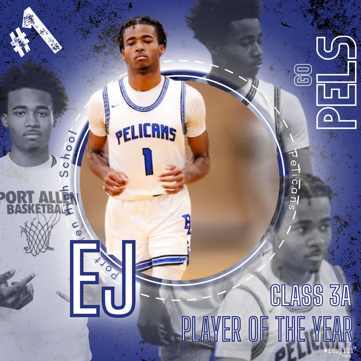 PelsHoops's tweet photo. Class 3A Player of the Year!! Our very own, EJ McQuillan!! @PortAllenPels @coachdmojack @DHarmasonTrains @Antoine_Wash https://t.co/onvJuxO8Fw