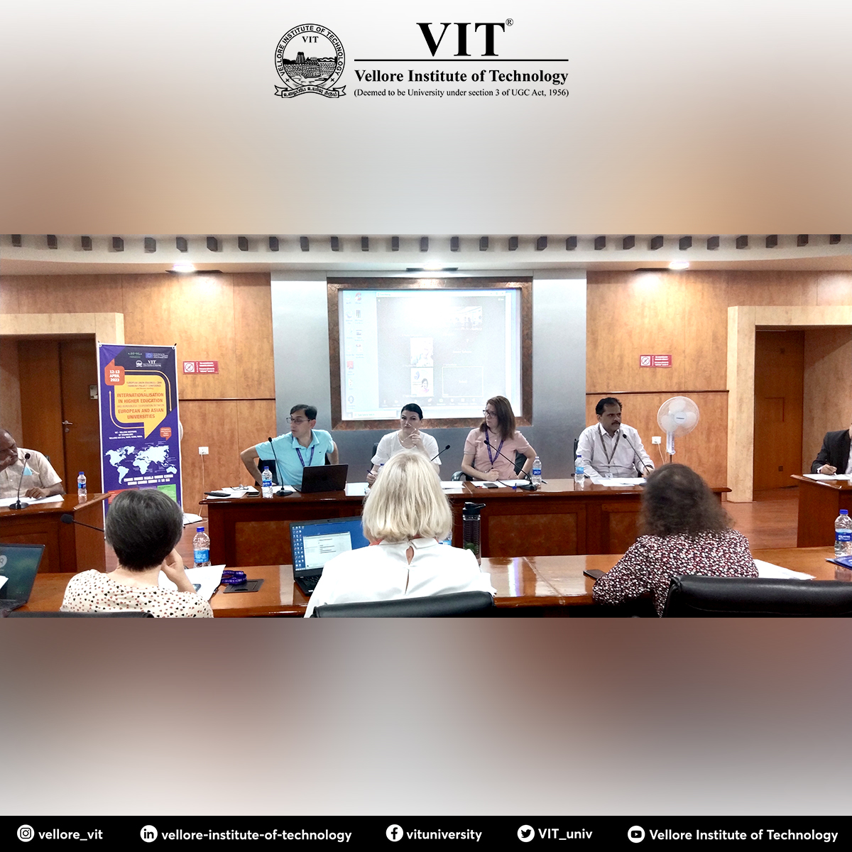 VIT_univ's tweet photo. #VIT signed MoU's with 6 Universities from #Europe and #Asia for International academic cooperation programmes.
Under these MoU agreements, VIT students & faculty members will visit these universities for #academicexchangeprogrammes & #researchdevelopment. https://t.co/FKewepiJdm