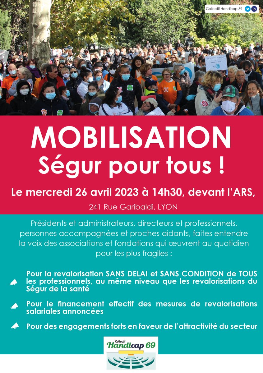 Collectif Handicap 69 tweet media