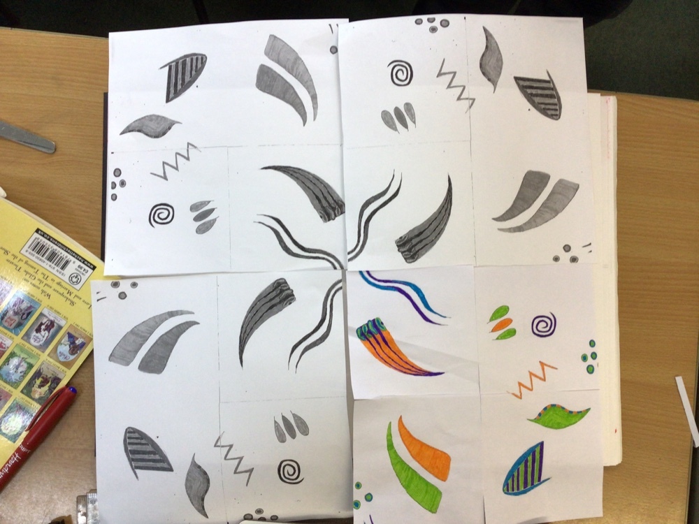 StrettonStMatts's tweet photo. Y4 explored the work of William Morris to see how he turned his designs into wallpaper using block printing. We pieced together our own repeated patterns, based on our mood boards and then aligned this to our own product designs. #ssmart #ssm https://t.co/EgwSw5dW1m