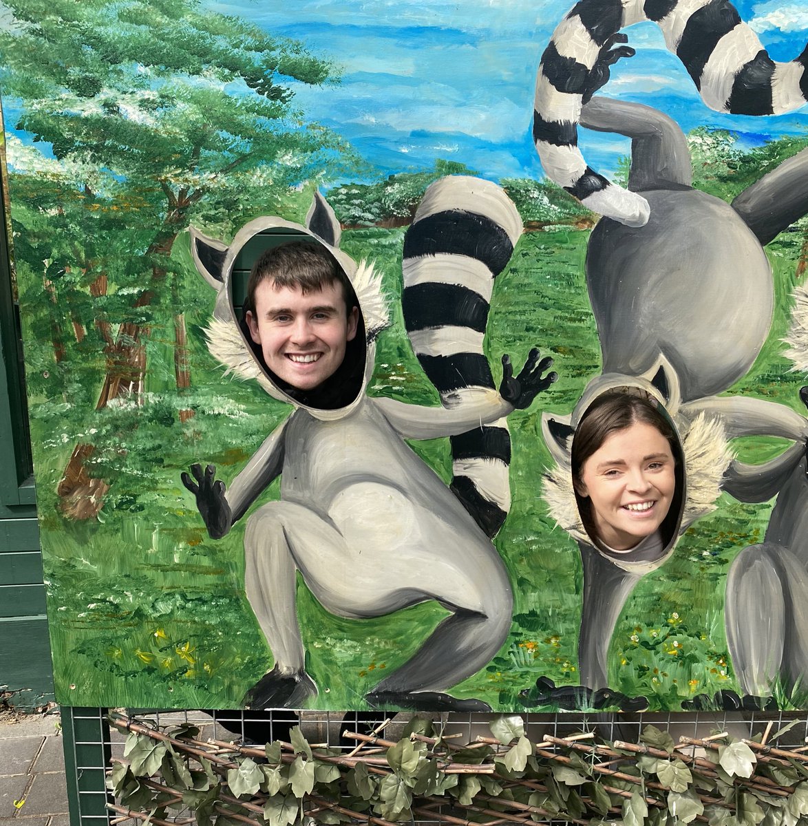 ThisisiRadio's tweet image. Sharron and Mícheál are on their holidays to the North West this week! 🗺️ 

Our first stop is Tropical World in Letterkenny - the home of many endangered animals including monkeys, lemurs, reptiles and more! 🦎 🦋 

@govisitdonegal #BestofNorthWest #govisitdonegal