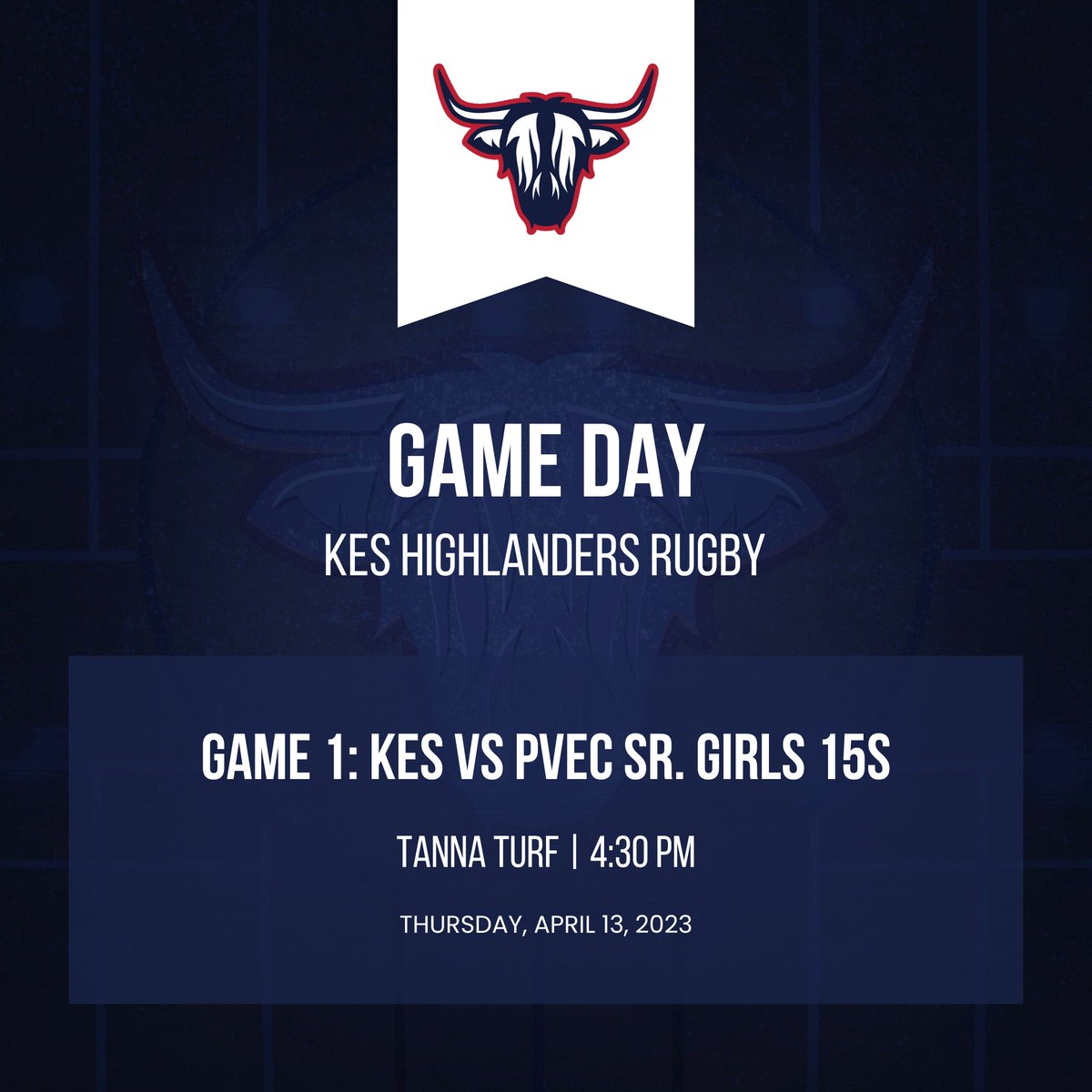 kingsedgehill's tweet photo. Come out and cheer on your KES Highlanders as our girls and boys rugby teams take on PVEC this evening starting at 4:30 pm!
#readyreadyup #ruckandroll #onefifteen #rugby #letsgo #kesstudentlife #kesathletics https://t.co/mK0uB0JKJq