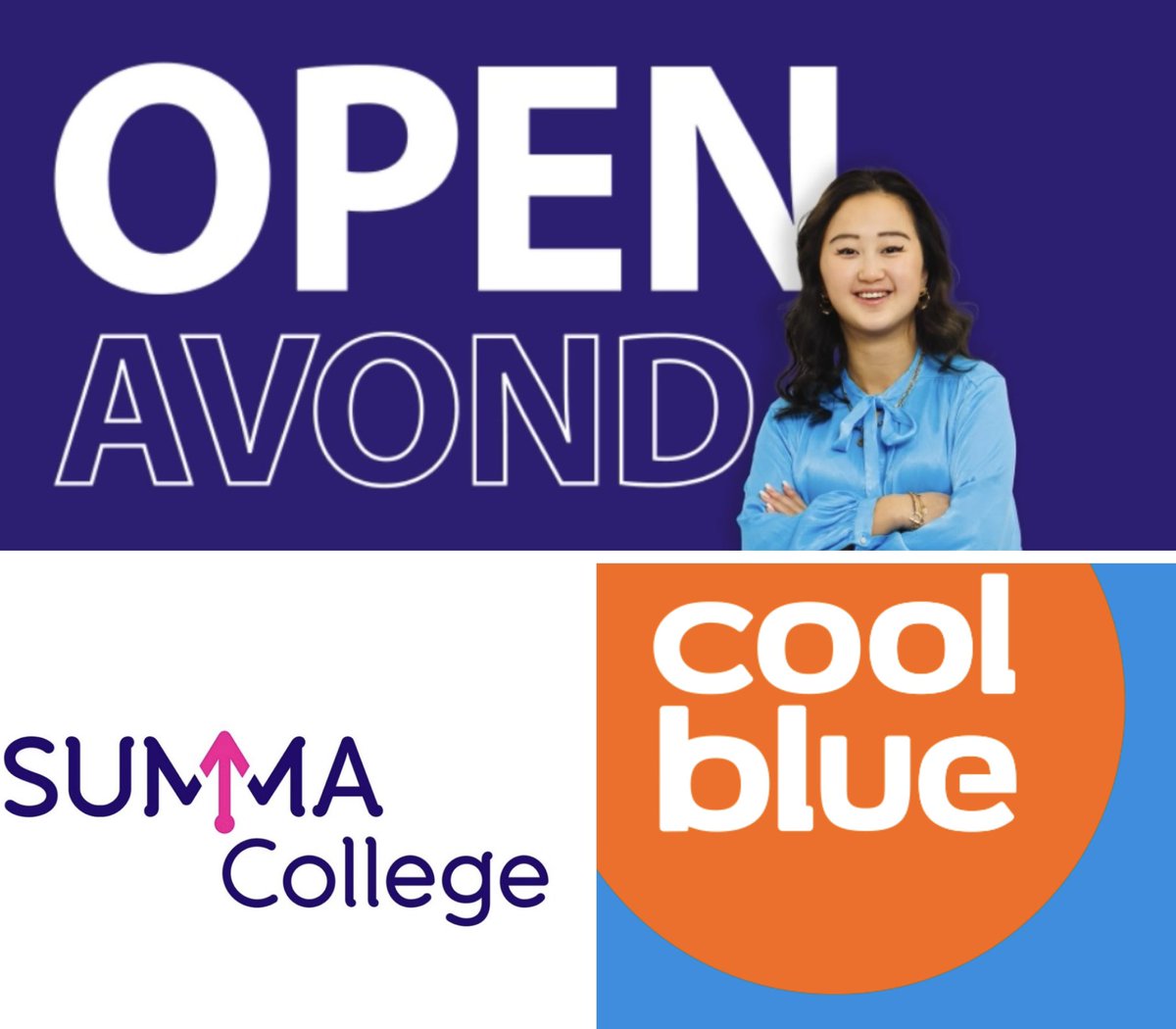 Vanavond staat Coolblue met Summa Retail op de open avond met als thema “leren &amp; werken”. Gezamenlijk hopen wij je in Eindhoven te zien op Sterrenlaan 10!