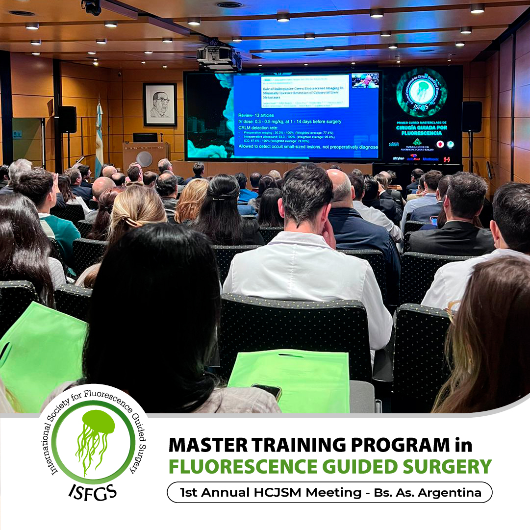 We are live! Master Program in Fluorescence Guided Surgery! Live surgeries at the Hospital de Clínicas 'José de San Martín' in Buenos Aires, Argentina. 𝗥𝗲𝗴𝗶𝘀𝘁𝗲𝗿 𝗮𝗻𝗱 𝘀𝗲𝗲 𝘁𝗵𝗲 𝗽𝗿𝗼𝗴𝗿𝗮𝗺 𝗵𝗲𝗿𝗲:⁣ isfgs.org/training/maste…