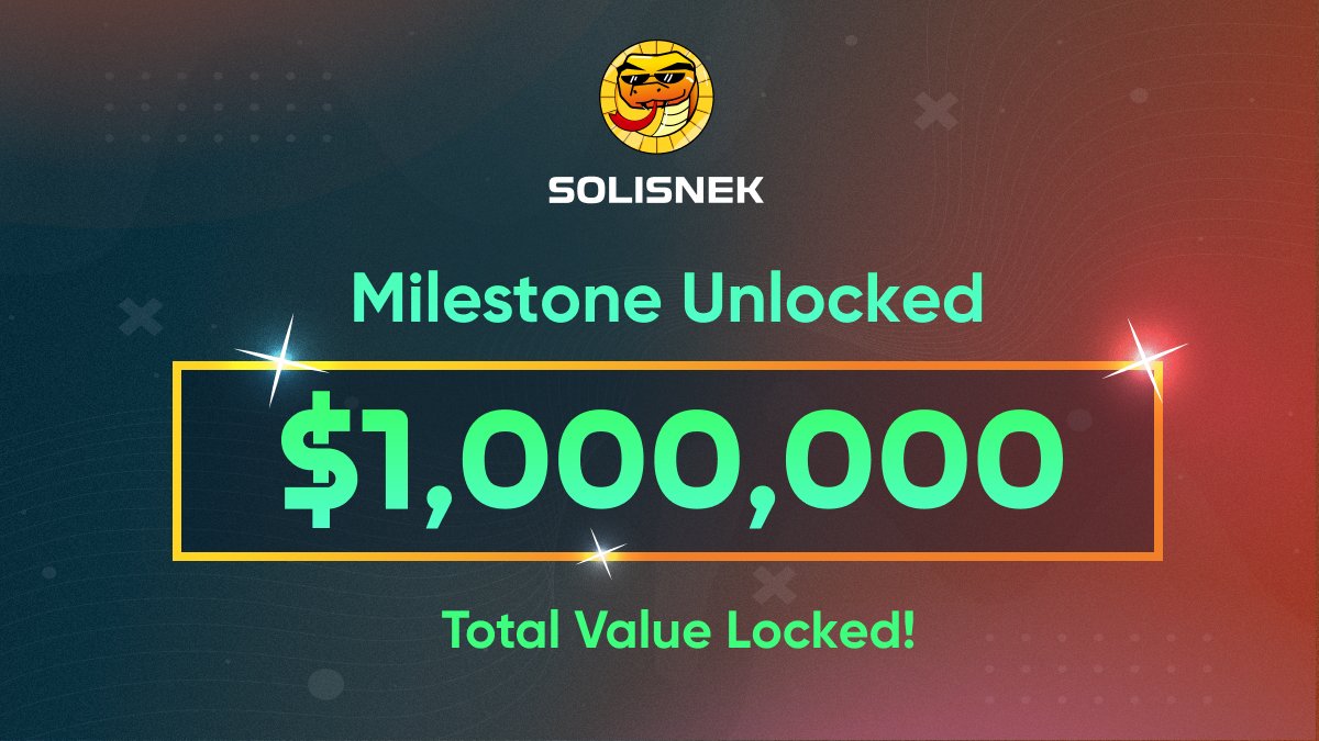 solisnekfi's tweet photo. That was fast 🔥

And the partner pools aren't even live yet 👀 

🐍 https://t.co/GCsnUiCJqA