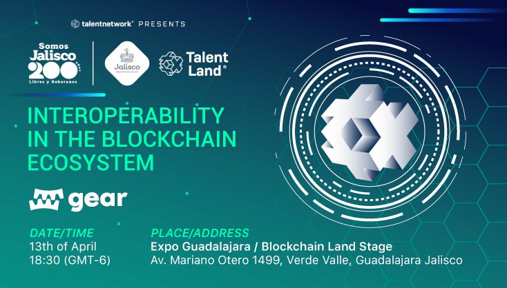 📣 It's today! 

Join the #VaraCommunity at @talentrepublic_ for a talk on "Interoperability in the blockchain ecosystem" by <a href="/luisreve85/">Luis | Vara Network | Vara.eth</a>

🕡 Hour: 18:30 (GMT-6)

📍 Stage: Blockchain Land Stage, Expo Guadalajara

👉 Don't miss out on this informative session!