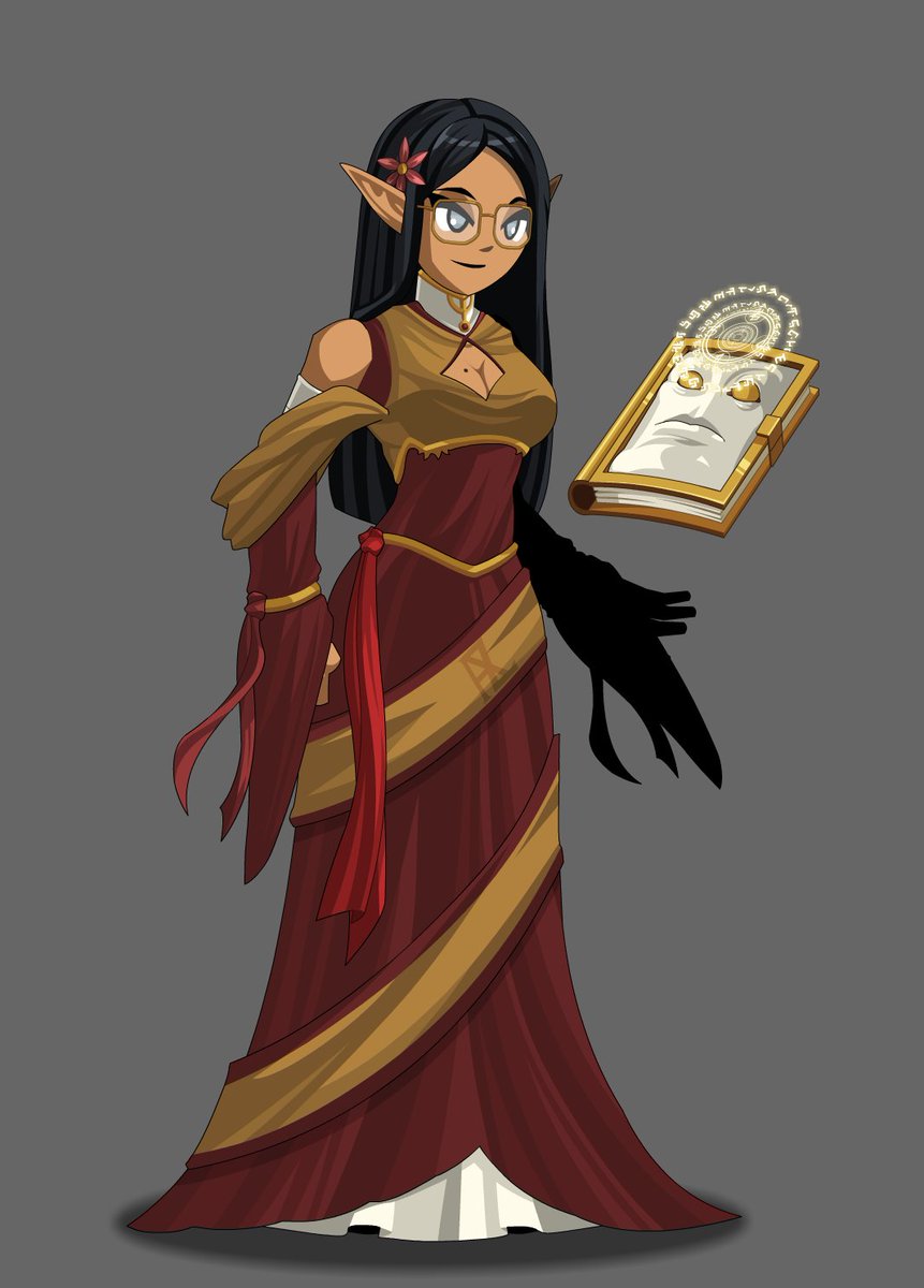 We are starting the next saga of AQW main story later this month, so I want to preview one new ally. An elf would be the perfect lorekeeper, due to their incredibly long lifespan.