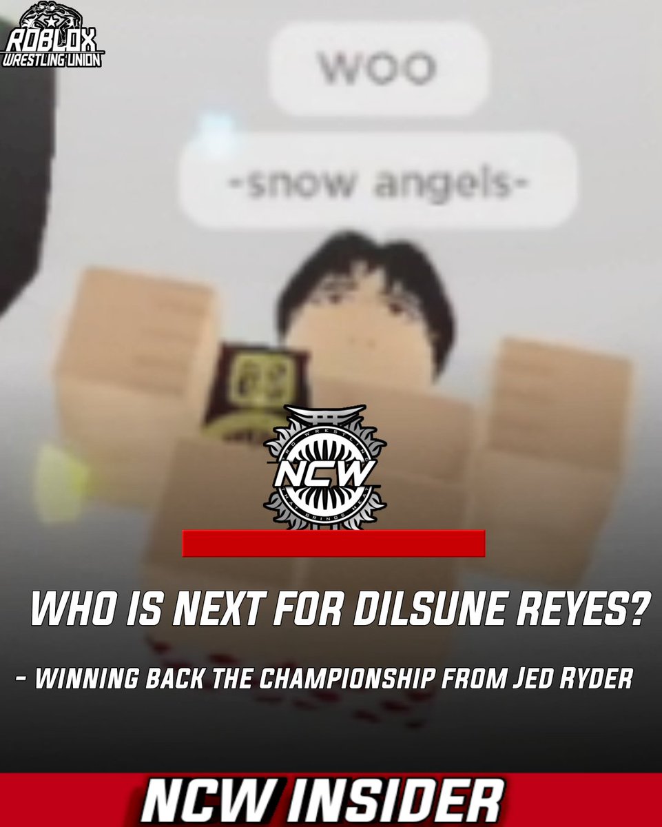 NCW INSIDER 🚨

WHO IS NEXT FOR DILSUNE REYES?

AFTER WINNING BACK THE CHAMPIONSHIP FROM JED RYDER AT NCW WARFARE  THE GOLDEN BOY AIMS TO KEEP THE TITLE FOR A VERY LONG TIME

FIND OUT THIS FRIDAY ON TWITCH

#NCW2023
#JOINTHEBATTLE