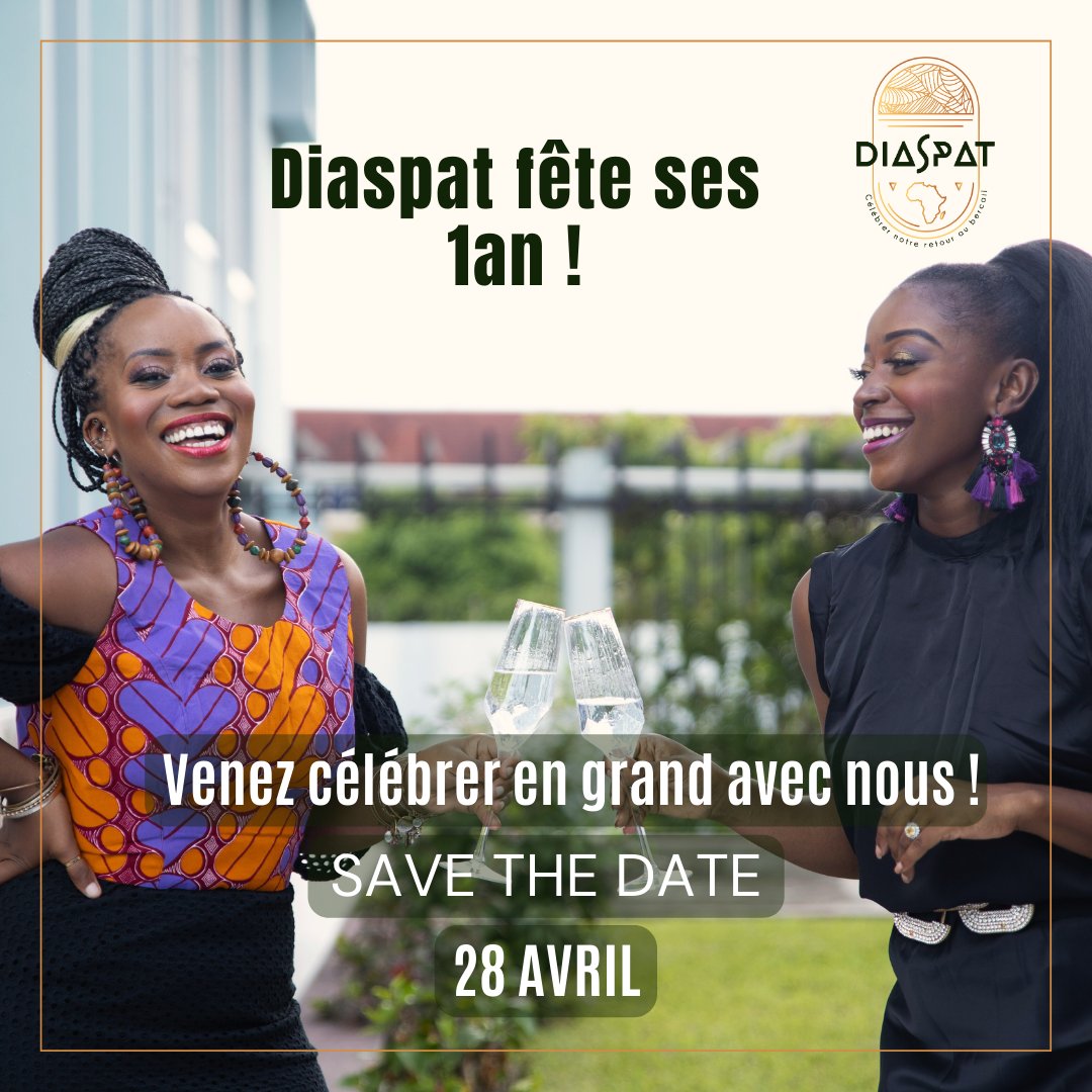 DIASPATRDC's tweet photo. SAVE THE DATE !!!
We are pleased to invite you to celebrate with us our first anniversary. We started with 20 membres,  today we have 307 members 🎊🎊 https://t.co/8rDcE5cNlO