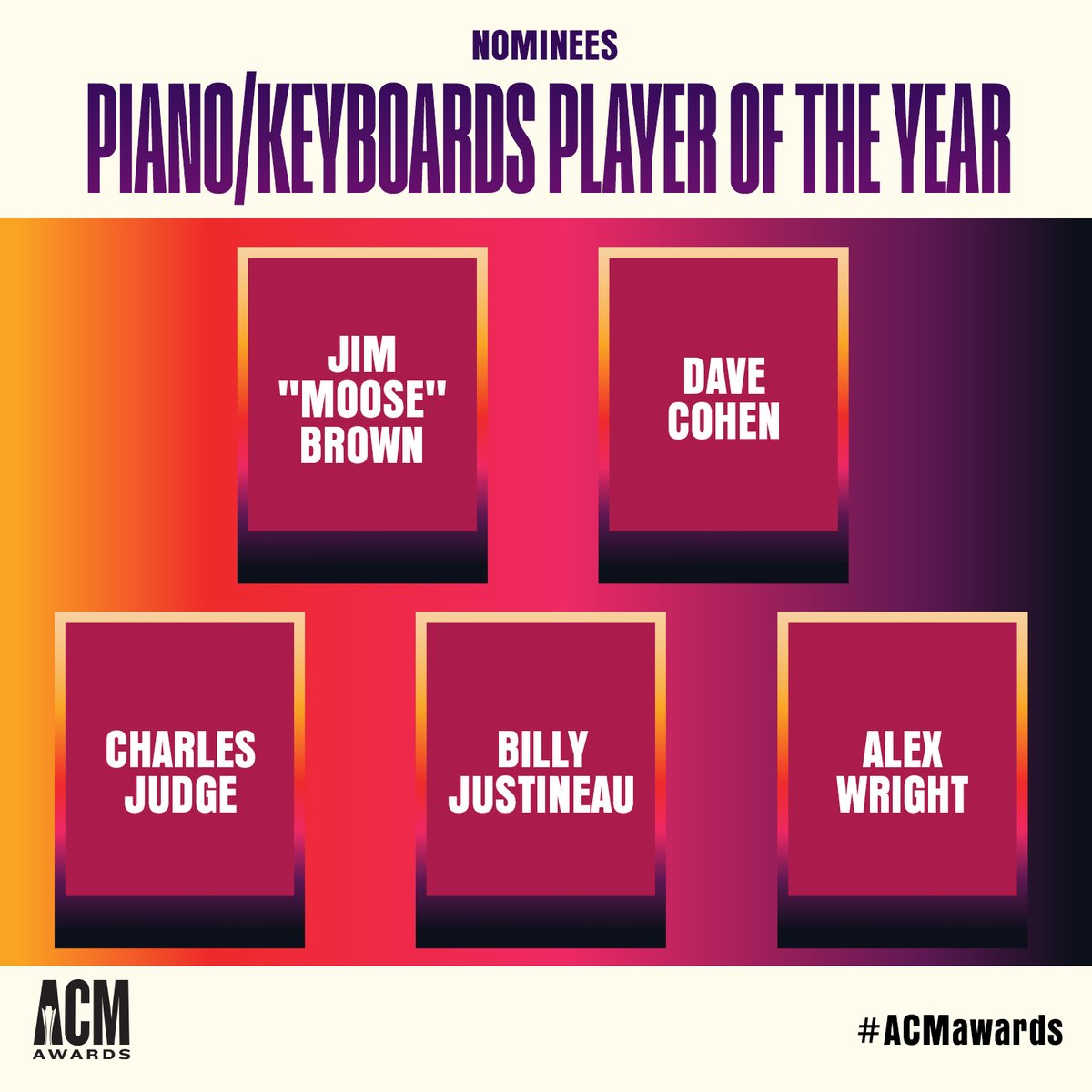 ACM Awards tweet media