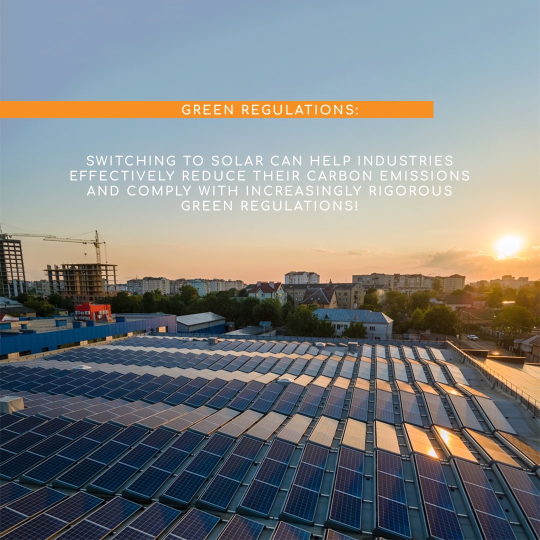 EirsunLimited's tweet photo. We firmly believe that industries will play a pivotal role in helping us march towards a sustainable future. Rooftop solar solutions help industries become more efficient in terms of costs as well as carbon emissions. https://t.co/MV5er9jG4h