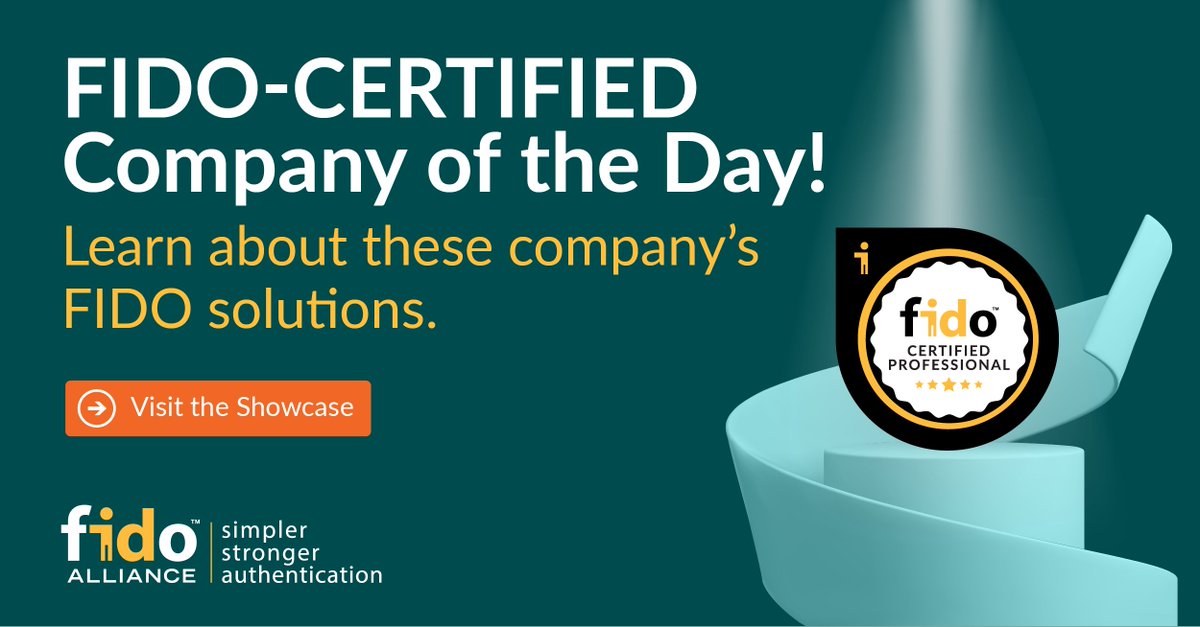FIDOAlliance's tweet photo. FIDO Certified Company Showcase of the Day! Take a look at @beyondidentity's FIDO Certified products. You can search by specification, product type, regions supported and more. Be sure to check back daily for an A-Z FIDO Certified Company highlight! https://t.co/aYPhjNbVq8 https://t.co/YSmUlI4huj
