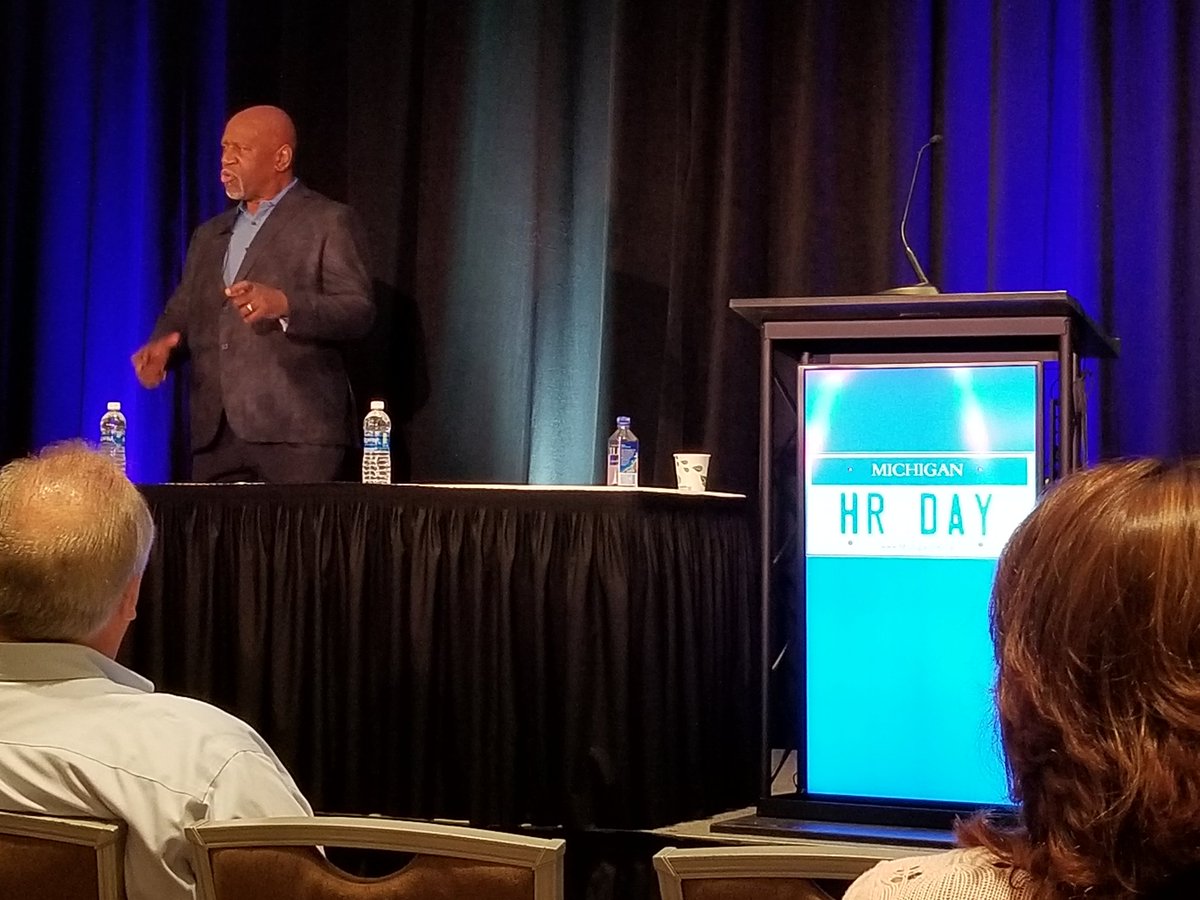 HRFlexTech's tweet photo. Lee Meadows - HR through the decades - keynote at #mihrday23 https://t.co/OEin5AroW4