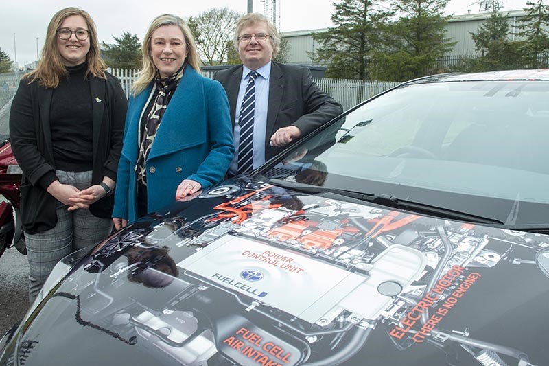 Scotland's new Minister for Energy, Gillian Martin MSP, was welcomed to the ACHES refuelling station in Cove for a tour this morning. For more info see: orlo.uk/CbMwQ
