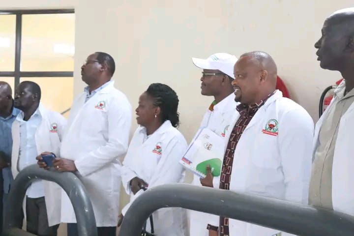 ronniechirchir's tweet photo. Agriculture &amp; Livestock Committee yesterday visited Trans-Nzoia County, led by Chair Dr. John Mutunga and Vice Chair Hon Brighton Yegon, to inspect the Livestock Genetics Centre of the Agriculture Development Corporation in Endebess Constituency. https://t.co/0sdd6ljs6O