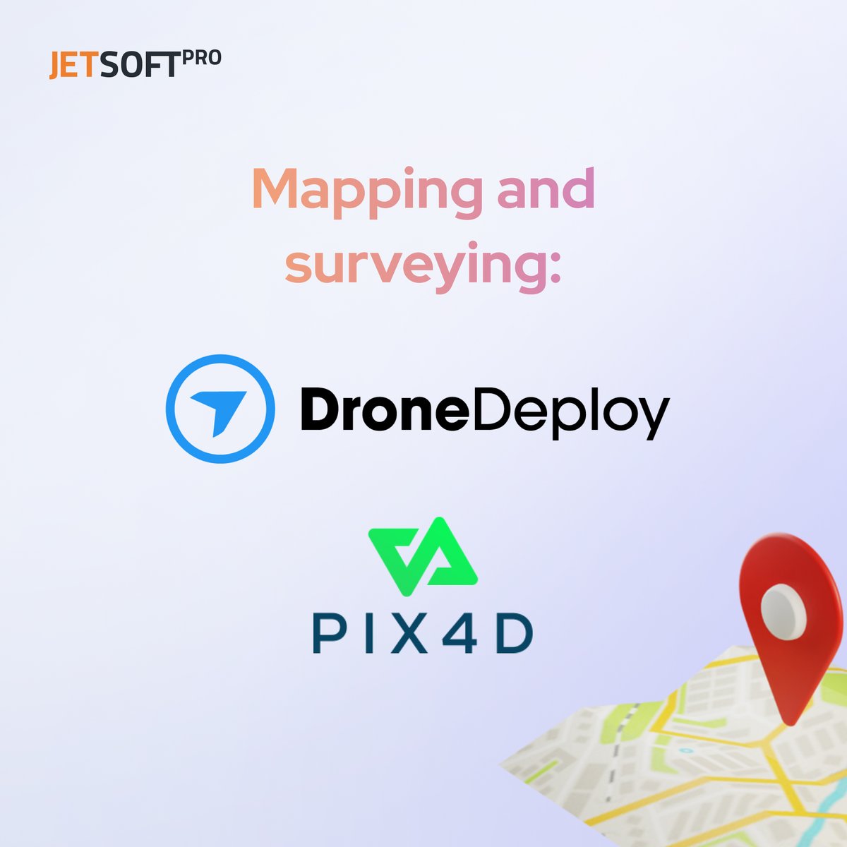 JetSoftPro's tweet photo. Popular #software for #drone photography includes DJI GO, #DroneDeploy, and #Pix4D. Software such as DroneSense and Skydio can help with search and rescue operations.
🔗Check our latest blog post to learn more:
https://t.co/nTJRPV7SPL https://t.co/8XfkFpSqnD