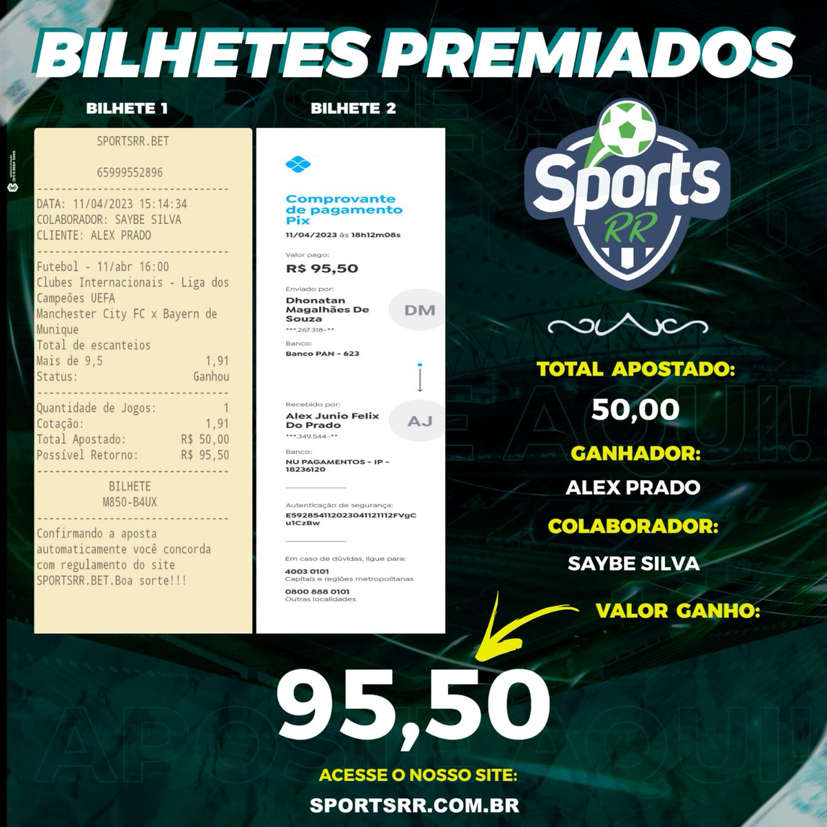 SaybeFerreira's tweet photo. Entra no link pra fazer teu jogo
Meu ZAP 81991955323
Meu pix: saybeferreirasilva@gmail.com
Manda o código da aposta junto com o comprovante pra liberar teu bilhete
https://t.co/WCO8pmoPOc

#apostas #bancadejogo #Futebol #bilhetes https://t.co/qdzCYIPcuX