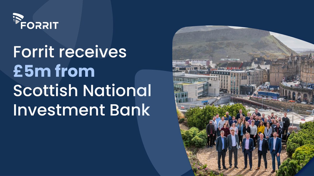 forrit's tweet photo. It’s an exciting milestone for us today! We’ve received £5million from the @thebankscot to help fund our workforce's expansion and enable us to target new markets across the UK and beyond. Find out more: https://t.co/KyIQfAmD5y #GoForrit https://t.co/Nyu8tMajr6