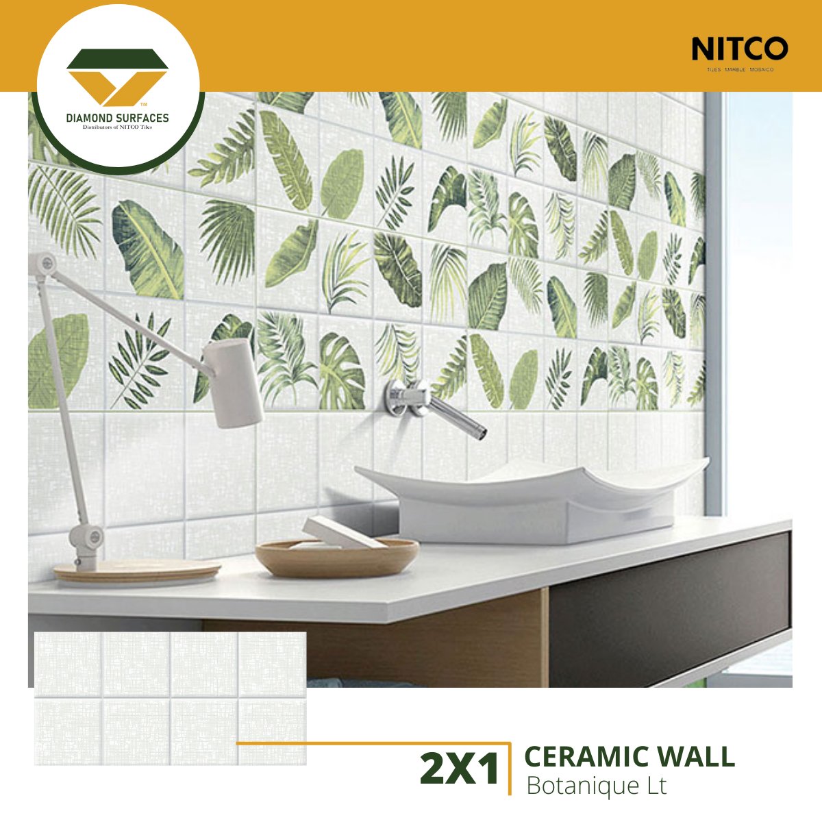 DiamondSurfaces's tweet photo. Get this Botanique look ceramic wall tile for your next project.
Size: 600*300mm
Color: Green
Finish: Gloss
Looks like: Marble
Call: 0733223348/0733222069
#ceramictile #floortiles #walltiles #architects #bathroomtiles #kitchentiles #interiordesign #diamondsurfacesltd #nitco https://t.co/Ma6OIeXmsk