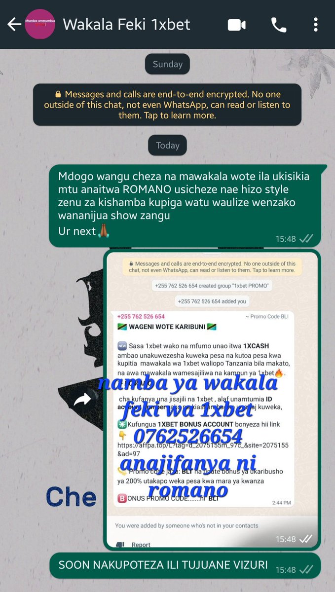 1xbetcashwakala's tweet photo. TAARIFA YA TAPELI ANAYEJIFANYA NI ROMANO 
RT IWAFIKIE WENGI TUKOMESHE UTAPELI
@_GiftMaxwell_ @AmanWillz @AmosdeSantos1 @AmosdeSantos1 @angelbellerin02 @GivaTips @FP_tz66 @Lukala_Ngesse @Kakuru07 @NasriAllyy @Sativa255 @Lukala_Ngesse @Mkuruzenzi 
RT NA TAG WANA TUWAOKOE KUTAPELIWA https://t.co/thTLMwBhuB